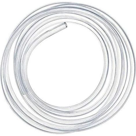 Tuyau en PVC de 10 mètres de haut, tuyau en silicone souple, tuyau de pression, diamètre intérieur de 4mm x diamètre extérieur de 6mm, tuyau d'air (1/5)