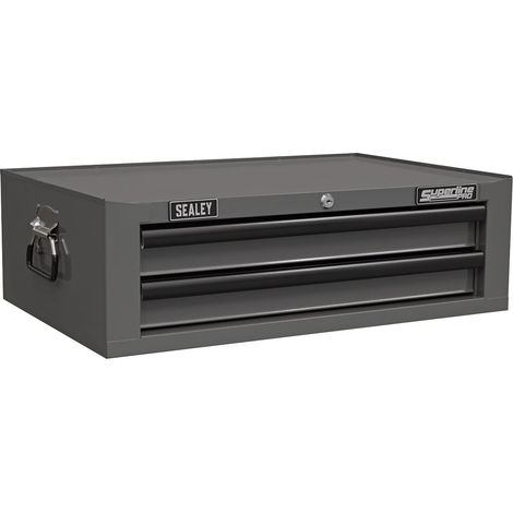 Sealey AP26029TG Superline PRO® Mid-Box Tool Chest 2 Drawer - Grey/Black (1/5)