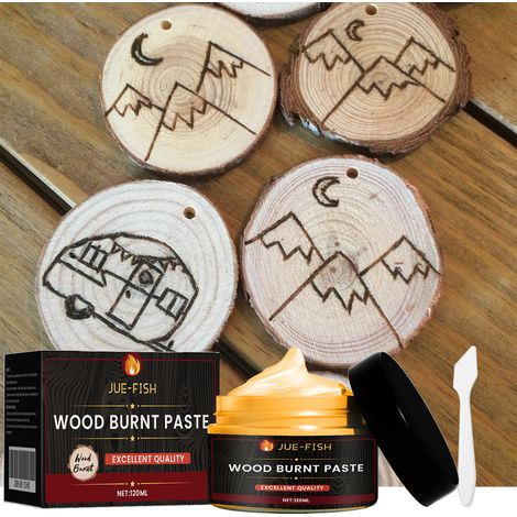 Brennpaste für Camping, Outdoor-Aktivitäten, Holz, Stoff und als Brandschutzgel, DIY-Brennpaste – 120 ml + Löffel -- DTEKGAZ (1/5)