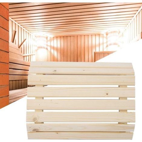Sauna-Lampenschirm, fabriqu en bois + semi-circulaire pratique abat-jour de sauna abat-jour de lampe anti-explosion pour sauna Accessoires (1/5)