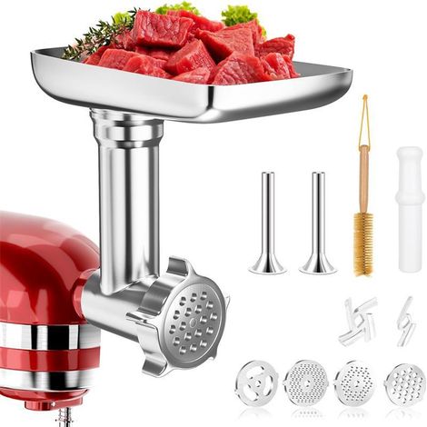 Les accessoires pour hachoir à viande et trancheuse-déchiqueteur conviennent pour KitchenAidBatteur sur socle,râpe à fromage,Accesso (1/5)