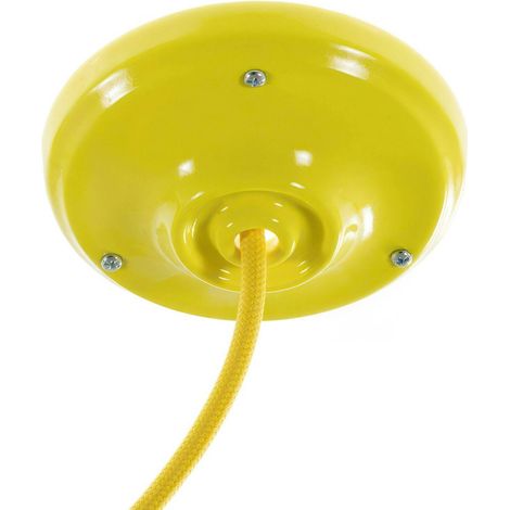 creative cables - Kit rosone in Porcellana - Giallo
