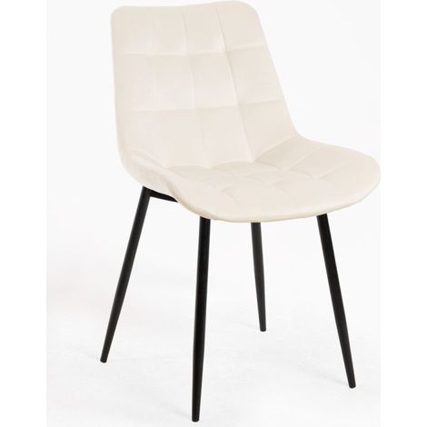 Sillas Comedor - Silla Teray Terciopelo - Beige (1/5)