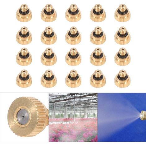 Embouts de Misting en Cuivre pour Système de Refroidissement (0.4 mm) 10/24 UNC, Pack de 20 (1/5)