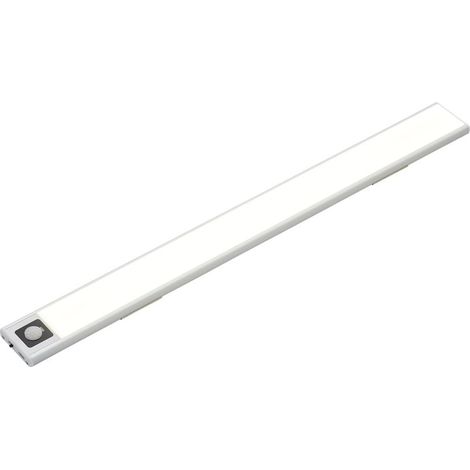 Litecraft 40 cm Under Cabinet Rechargeable Magnetic LED Light with Sensor - Silver (1/5)