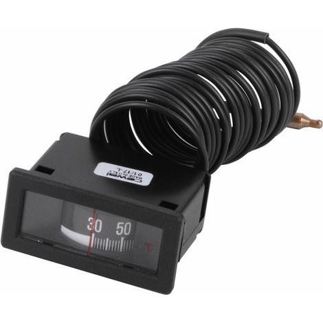 Thermometer rechteckig 0°C bis 120°C  L2,5 - BAXI: S17007062