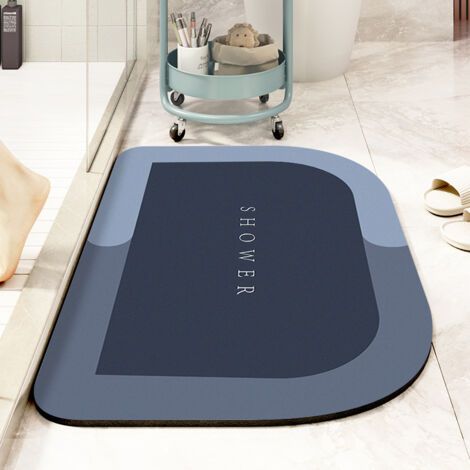 Boue De Diatomée Tapis De Douche Antidérapant Tapis De Bain Antidérapant Tapis De Sol Tapis De Pierre De Bain pour Cuisine Évier Tapis De Sol Décor Chambre Tapis D'Entrée Tapis De (1/3)