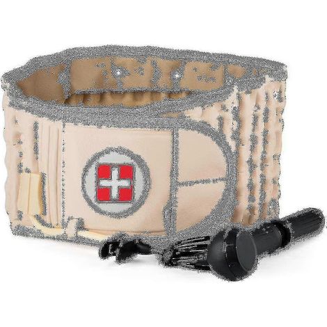 Ceinture de décompression lombaire pour soulager les douleurs du bas du dos - Taille unique convenant aux tours de taille de 74 à 124 cm