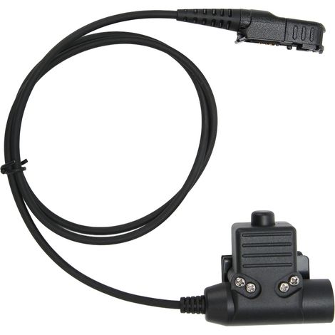 Adaptateur PTT pour casque audio Motorola Xir P6600 P6620 XPR3300 XPR3500 MTP3250 DP2000 DEP550 MTP3100 (1/5)