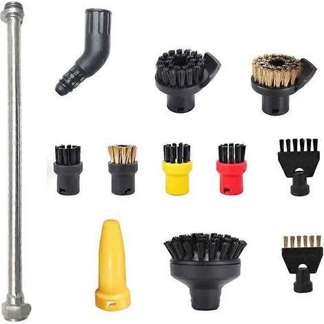Adaptateur Steam M12 pour tête de brosse et buse puissante d'aspirateur vapeur portatif Karcher SC1, SC2, SC3, SC4 et SC5 (1/5)
