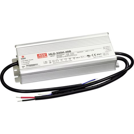 MW Mean Well HLG-320H-48B LED-Treiber, LED-Trafo Konstantspannung, Konstantstrom 321 W 6.7 A 24 - 4