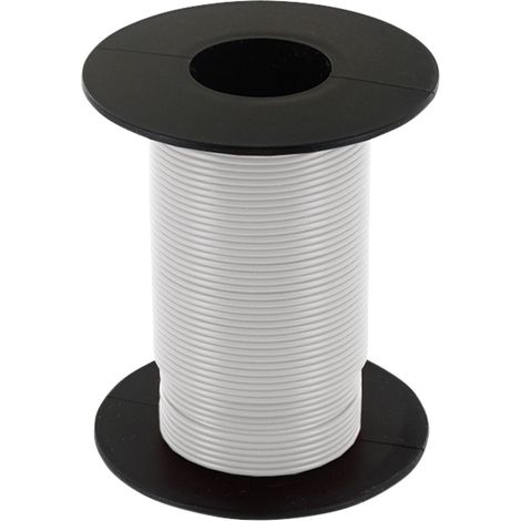 econ connect KL025WS25 Litze  1 x 0.25 mm² Weiß 25 m