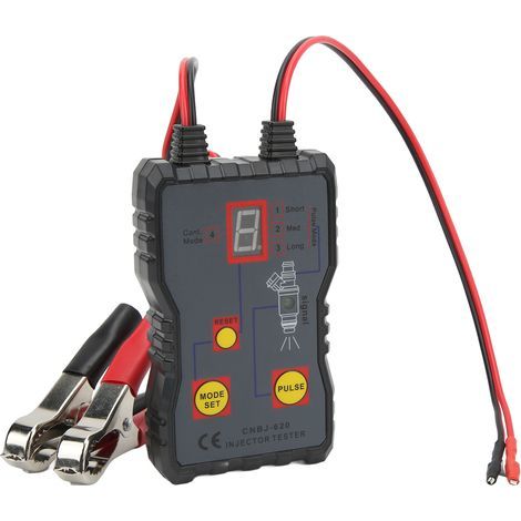 Testeur d'injecteurs automobiles 4 modes impulsionnels Outil de diagnostic pression carburant pour véhicules (1/5)