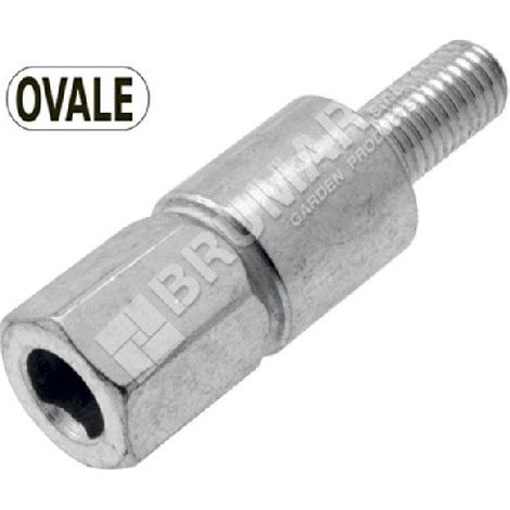 Inserto quadro per coppia conica per decespugliatore "Brumar" -5.5 mm