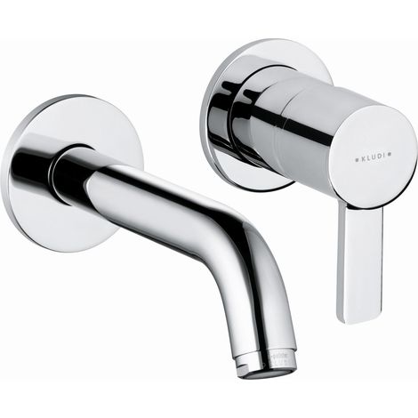 KLUDI ZENTA mezclador monomando de lavabo empotrado de dos (1/4)