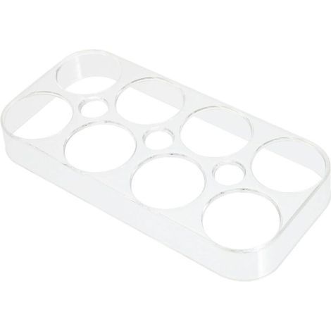 CSPARCV Set mit 2 Eieraufbewahrungsboxen, Kühlschrank-Organizer-Tabletts, Eieraufbewahrungstabletts mit Deckel, Eierhalter für den Kühlschrank (1/5)