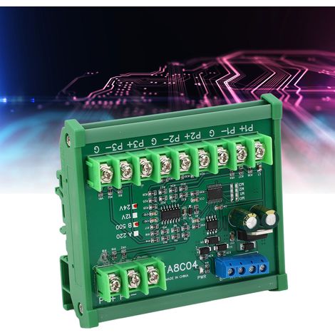 PT100 RTD 4-Kanal-RS485-Temperatursensormodul, Modbus-Widerstandserfassungseinheit RTU B500DC24V (1/5)