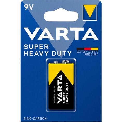 VARTA BATT SUPERLIFE ZINCO 9V BL 1 PZ