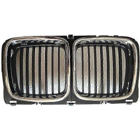Calandre centrale avant pour BMW Série 5 E34 (1988-1993) - Insert de calandre - Grille de radiateur (1/5)