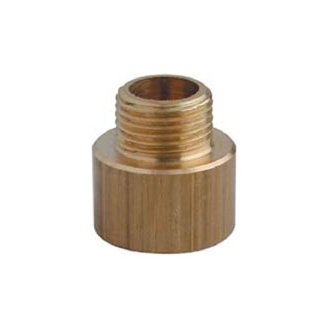 PROLUNGA RIDOTTA MF IN OTTONE 1/4" x 1/2" Giallo