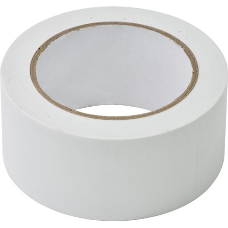Dapetz ® High Quality PVC Electrical Insulation Tape 2 Inch 50mm White Wide Flame Retardent, Electrical Insulation Work, Automotive Repair & Outdoor DIY, Strong Self-Adhesive PVC Electric Tape 1PC (1/5)