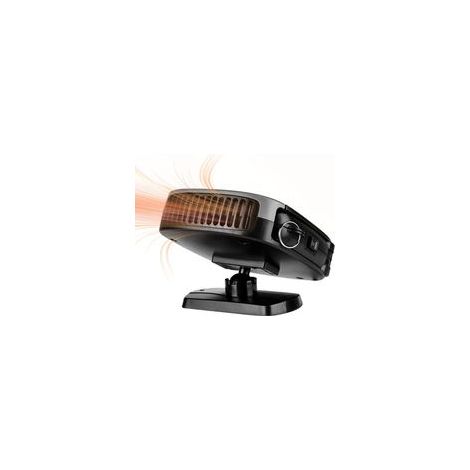 Dégivreur de pare-brise de ventilateur,12V voiture Portable 2 en 1 chauffage en céramique chauffage de refroidissement ventilateur dégivreur antibuée (1/5)