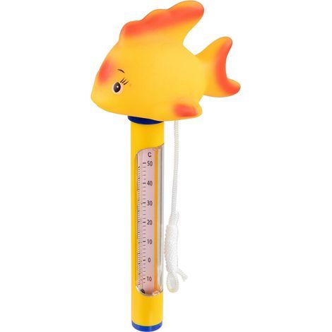 Thermomètre de piscine flottant pour poissons rouges (1/4)
