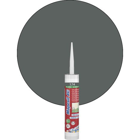 Mastic silicone MAPESIL AC - Coloris: 174 Tornade- réf : 4817442IT - MAPEI (1/4)