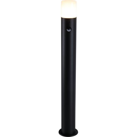 Lampe de jardin Colorado 80cm noir avec capteur - 39240BK-800PIR (1/5)