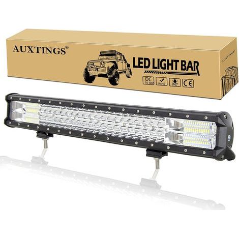 x 55 cm 324 W LED-Lichtleiste, dreireihig, Kombinationslicht, IP67, für 4x4-Fahrzeuge (1/5)