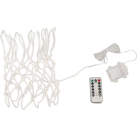 Filet de Basketball LED avec Télécommande, Lumière à Bandes Réglable pour Terrain Extérieur Nocturne (1/5)