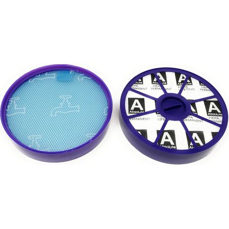 Set pré-filtre lavable et filtre après moteur remplacement pour aspirateur Dyson DC19 DC20 DC21