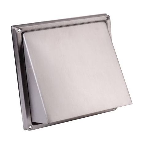 Wallair NW 100 rejilla de ventilación acero inoxidable 15,7 cm