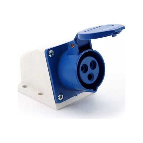 16 Amp 3-pin Industrial Plug 220V-250V IP44 Waterproof 2P+E 16A