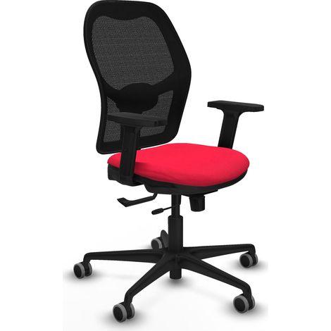Sedia da ufficio piqueras y crespo Jorquera nera nylon (1/2)