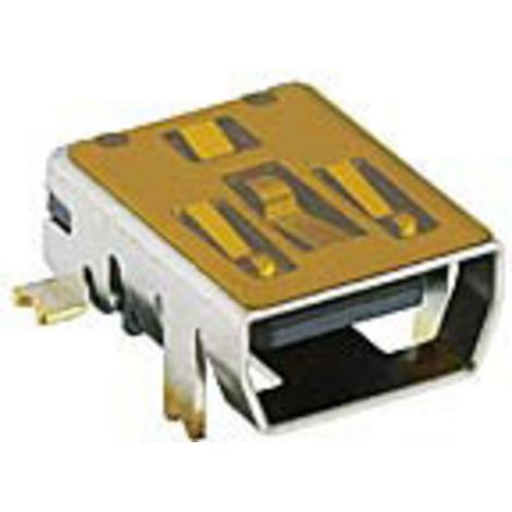 Mini-USB-2.0 Einbaukupplung Typ AB Buchse, Einbau horizontal 2486 02 VP3 2486 02 VP3 Lumberg Inhalt