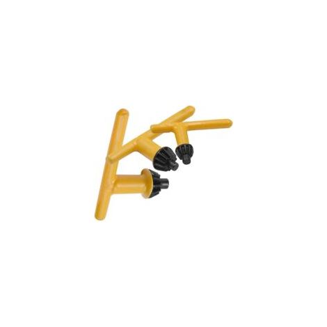 Confezione da 3 chiavi per trapano da 6 mm/10 mm, 13 mm e 16 mm, chiavi universali in metallo a forma di T per mandrini - Crezuo
