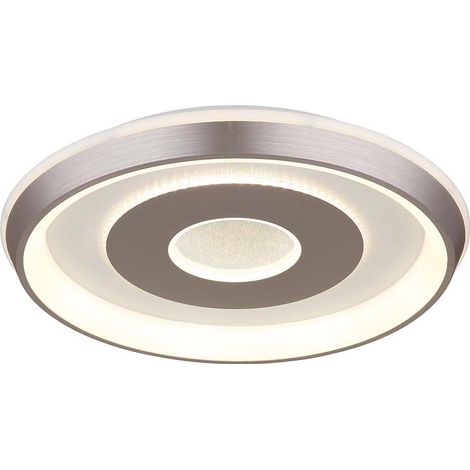 LED Deckenleuchte Deckenlampe Flurleuchte Metall opal weiß matt CCT D 49 cm