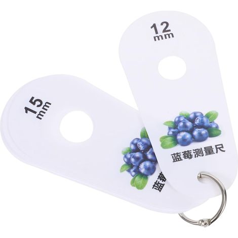 5trous Outil De Mesure De Diamètre De Baie pour Classer Fruits Outil De Mesure De pour Blueberry Et Cerise (1/5)