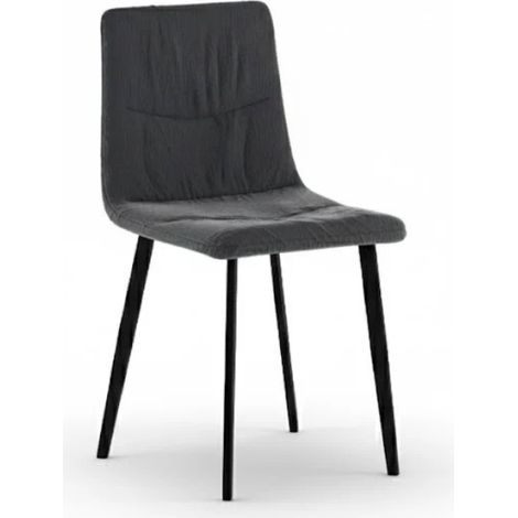 Daisy, Set di 4 sedie in tessuto easy-clean Grigio (46cm X 55cm H. 87.5cm)  Duzzle (1/5)