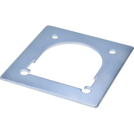 Gegenplatte für Zurrmulde 120 x 115 mm