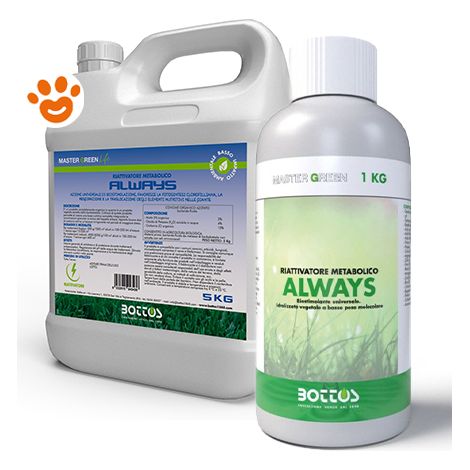 BOTTOS - ALWAYS LIFE / 1 Kg - Biostimolanti per prato