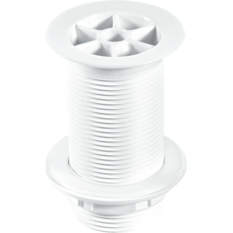 McAlpine WU1A White Plastic Flush Flange Urinal Waste (1/4)