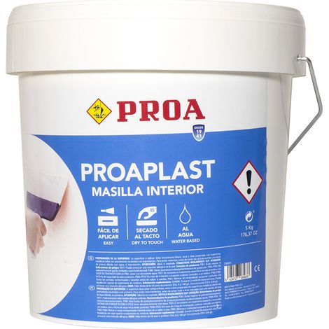 PROAPLAST MASILLA INT. 5 Kgs.,  5lts