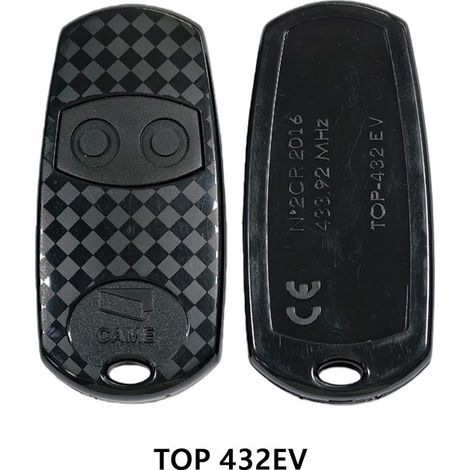 Télécommande de portail TOP432EV 433,92 MHz à code tournant, 2 boutons, compatible avec la série CAME TOP432 (1/4)