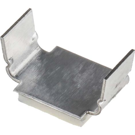 Clip serre-câbles auto-adhésif en Aluminium ( Prix pour Sachet de 100 )