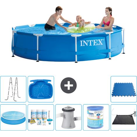 Intex Piscina con struttura Rotonda - 305x76 cm - 7-pezzi  S31521 (1/4)