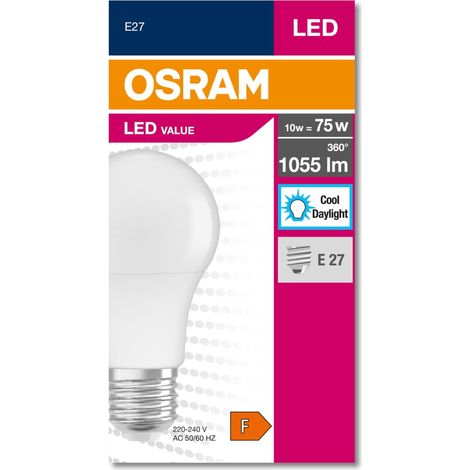 LED Star Value Classic A75 ampoule LED pour douille E27, forme (1/2)