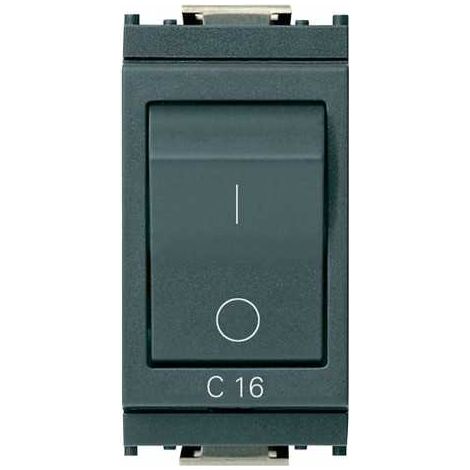 16505.16 Interruptor Mt 1P+N C16 120-230V Gris Idea