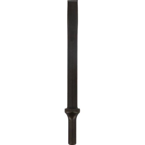 BURIN PLAT L457MM LARGEUR 20MM EMMANCHEMENT ROND 10,2MM CEDREY